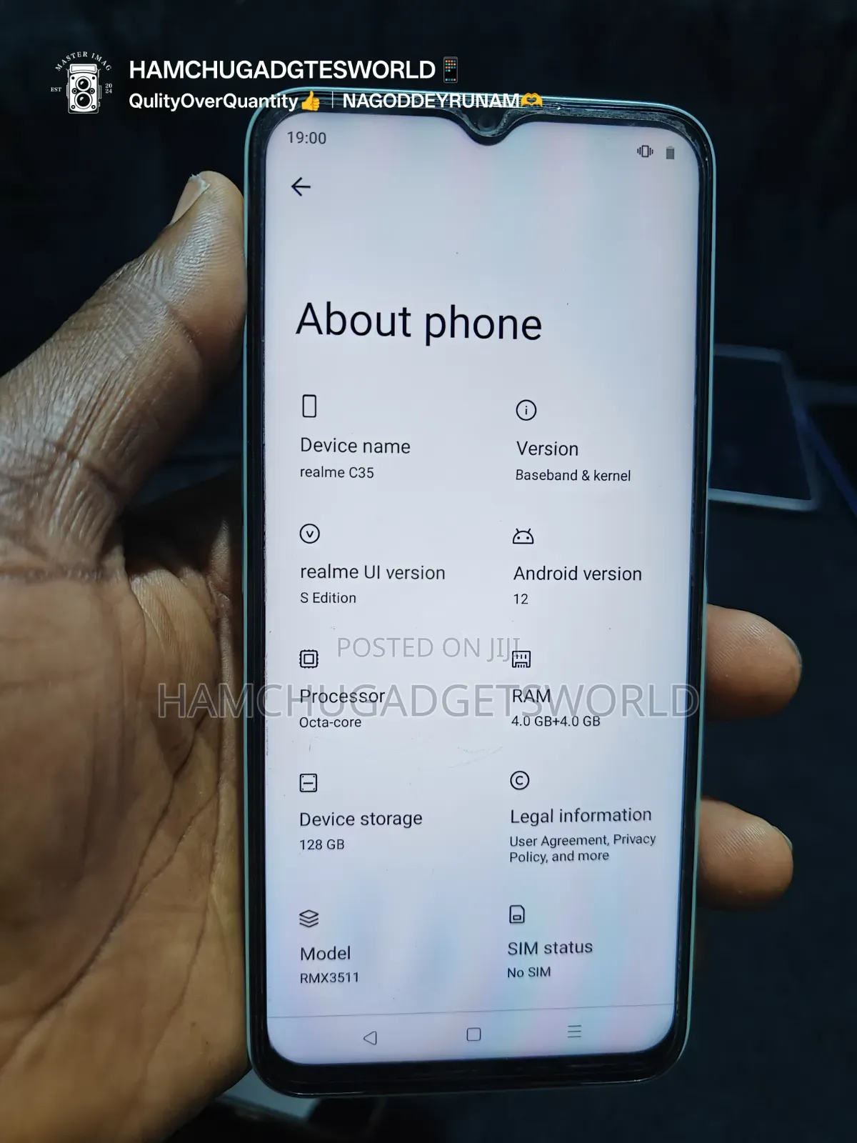 Realme C35 128 GB Green