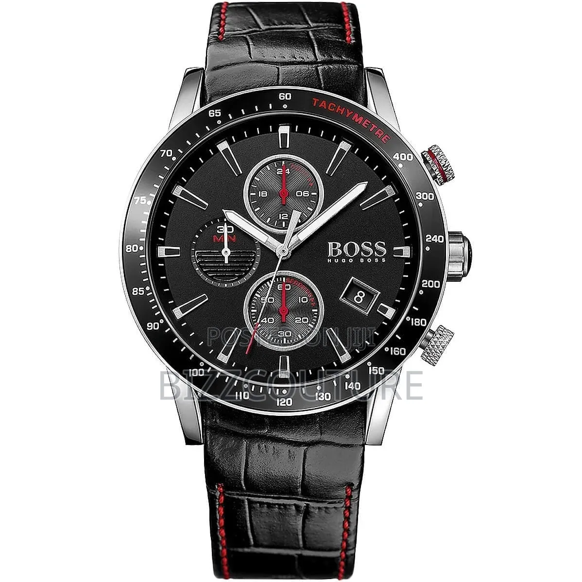 BOSS - Rafale Leather Chronograph Watch