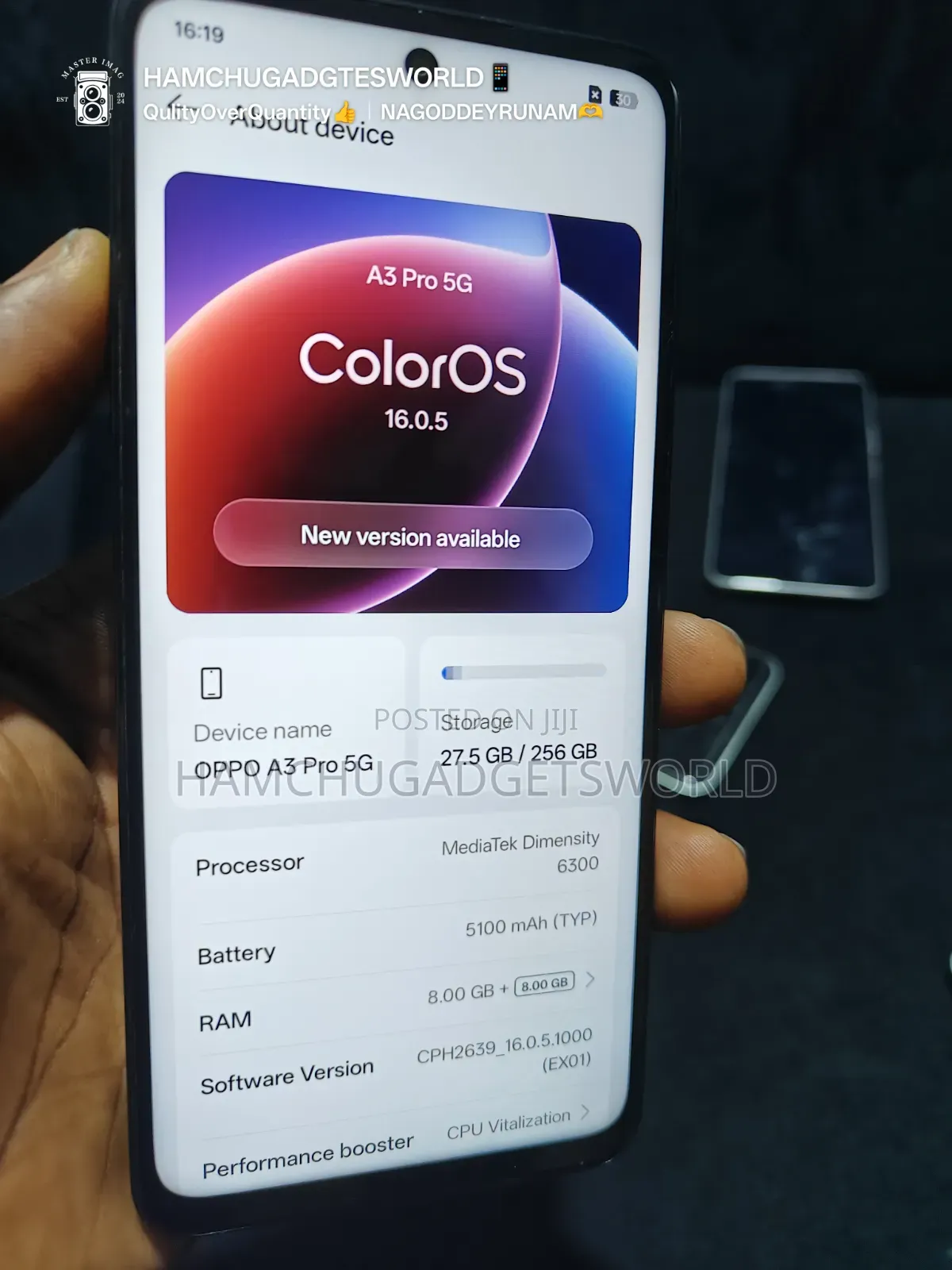 Oppo A3 Pro 5G 256 GB Black