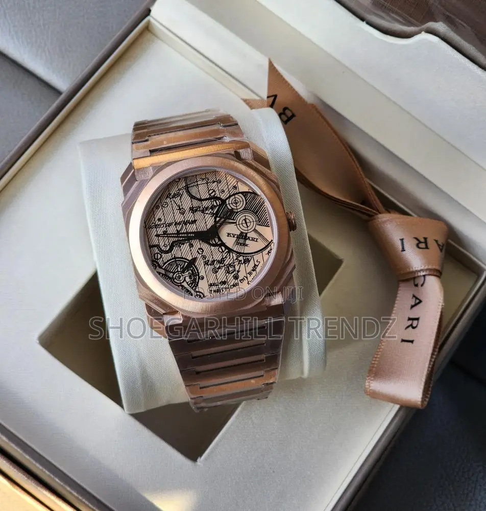 Bvlgari Chain Watch in 3 Colours