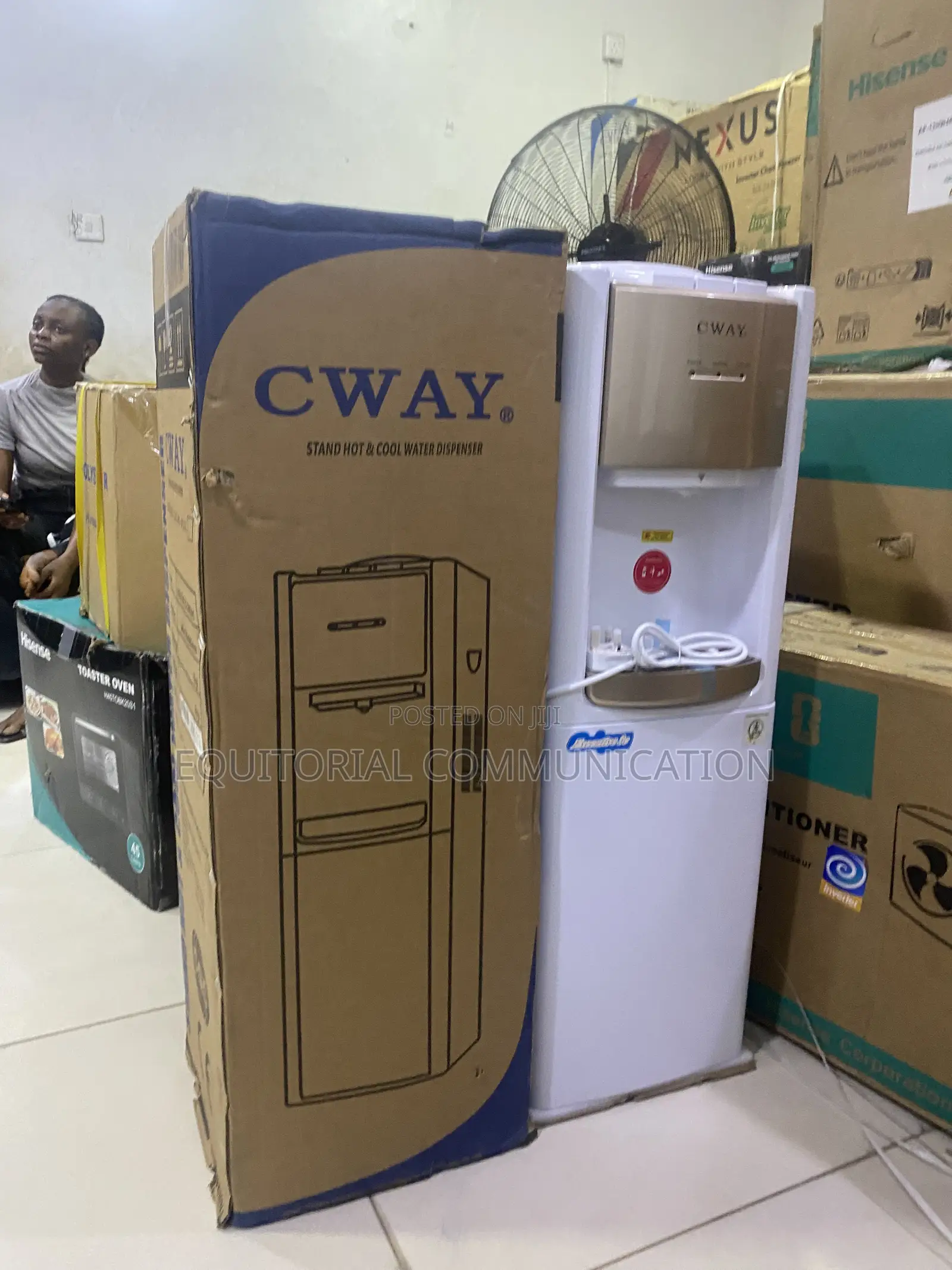 CWAY Standing Hot and Cold Water Cooler 3c-Cwm26hc