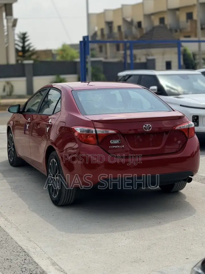 Toyota Corolla S 4dr Sedan (1.8L 4cyl CVT) 2015 Red