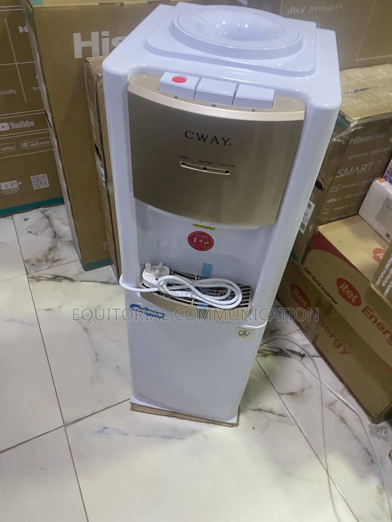 CWAY Freestanding Hot and Cold Water Supply Unit