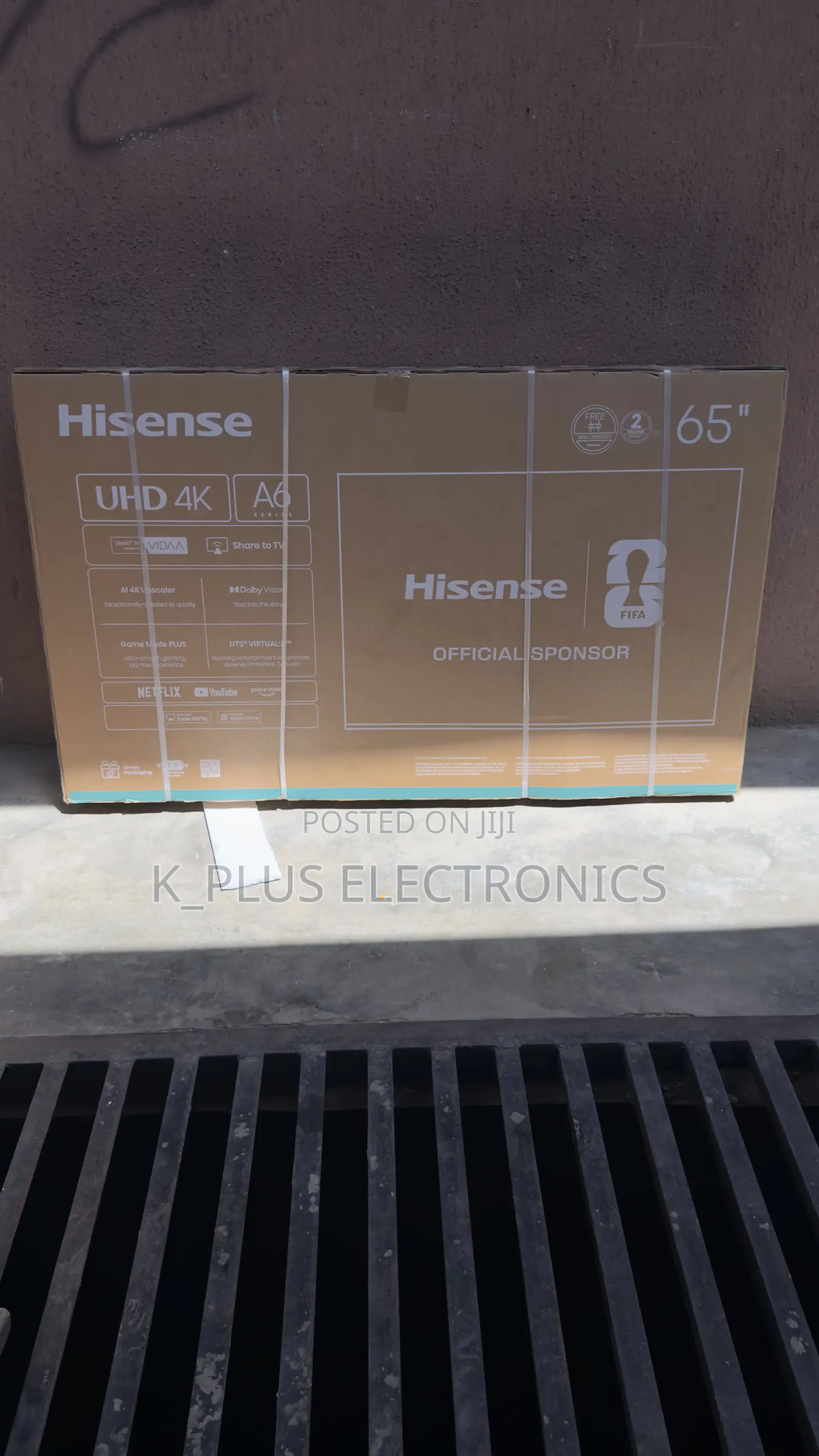 Hisense 65inches Smart Led Television 65A6N