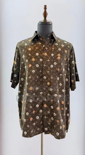 Original Louis Vuitton Men's Silk Shirts 100% Authentic Guaranteed