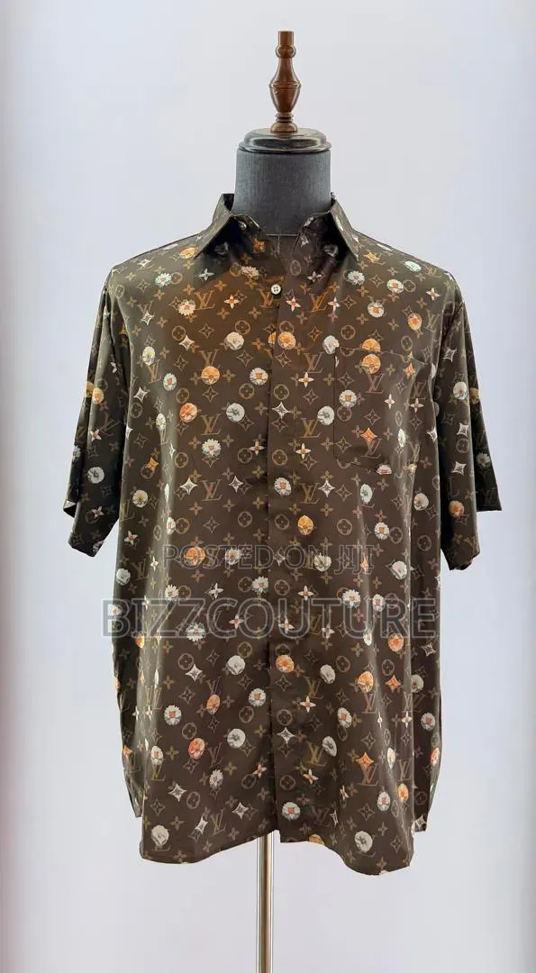 Original Louis Vuitton Men's Silk Shirts 100% Authentic Guaranteed
