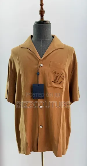 Original Louis Vuitton Men's Linen Shirts 100% Authentic Guaranteed