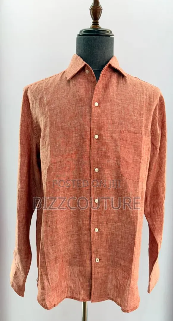 Original Loro Piana Men's Linen Shirts 100% Authentic Guaranteed