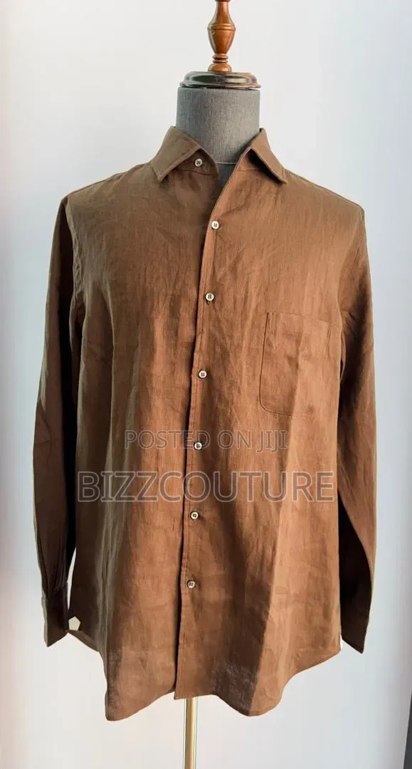 Original Loro Piana Men's Linen Shirts 100% Authentic Guaranteed
