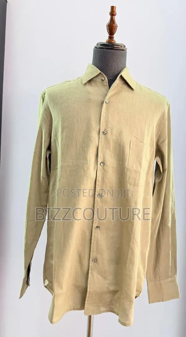 Original Loro Piana Men's Linen Shirts 100% Authentic Guaranteed