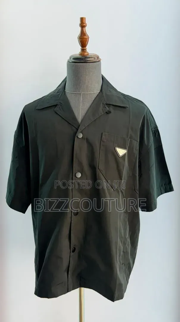 Original Prada Men's Silks Shirts 100% Authentic Guaranteed