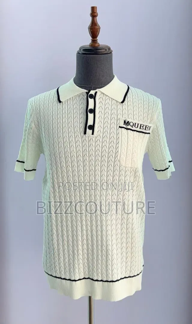 Original Alexander McQueen Men's Polo Shirts 100% Authentic Guaranteed