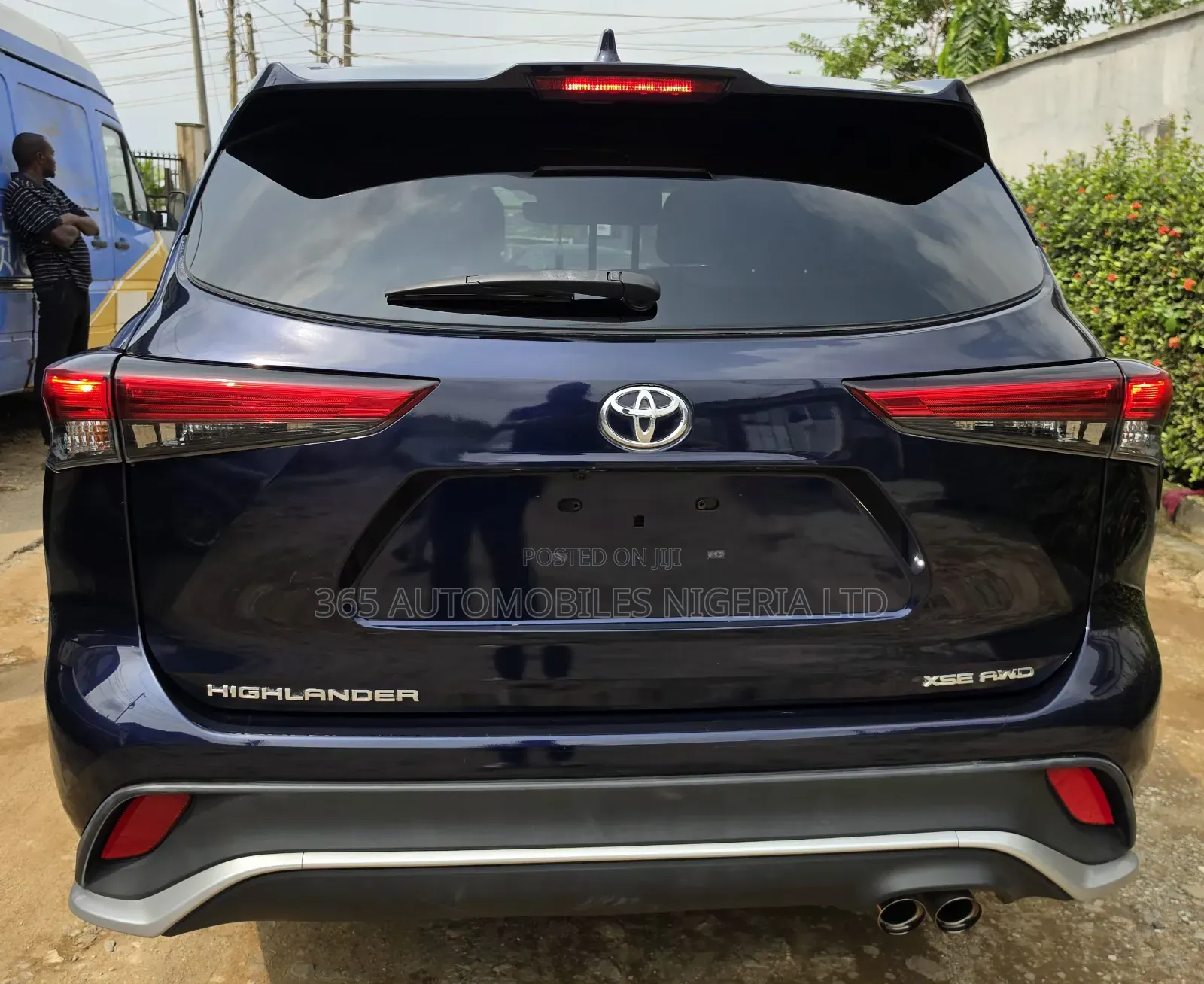 Toyota Highlander XSE 2021 Blue