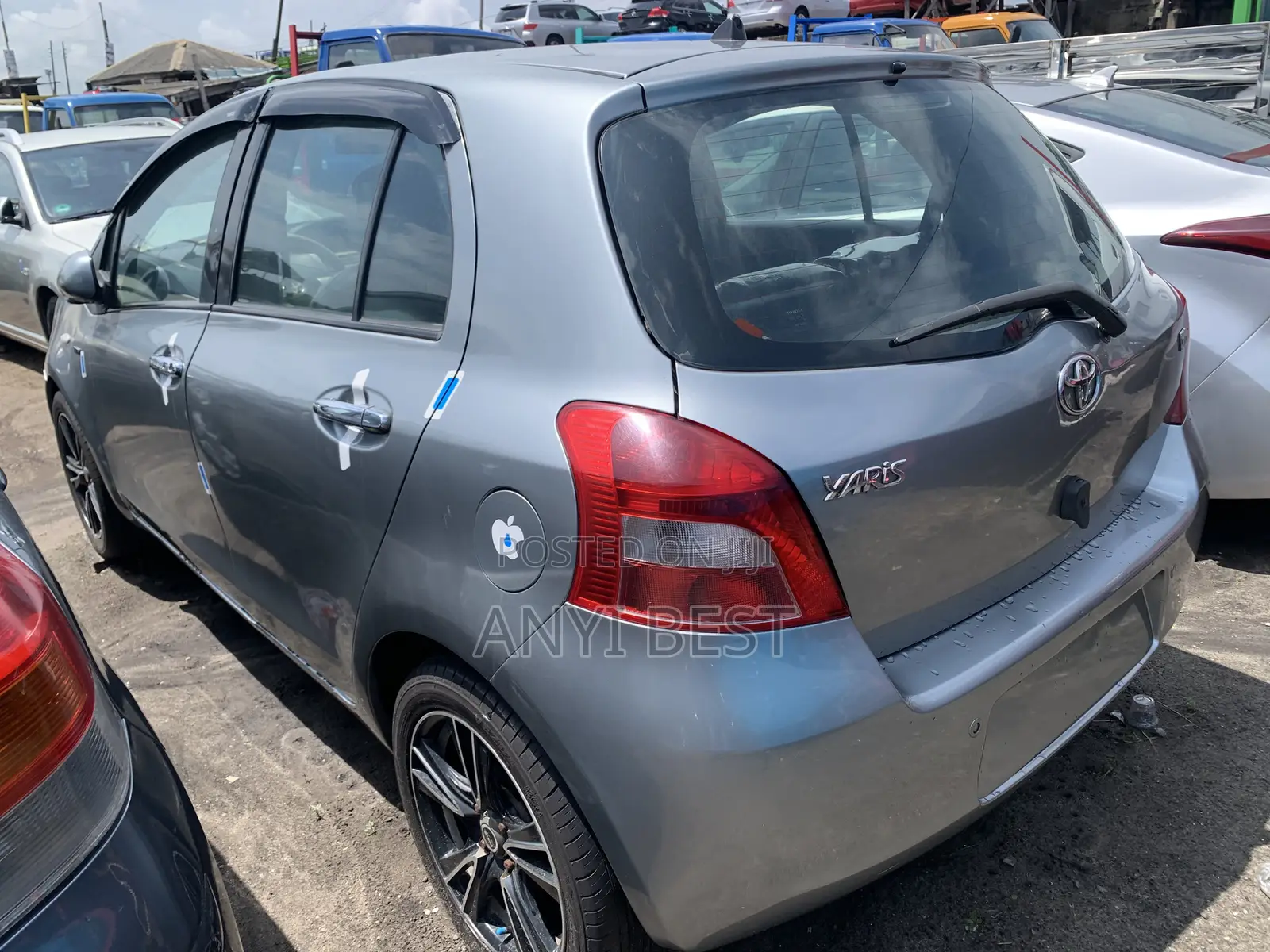 Toyota Yaris 2008 Gray