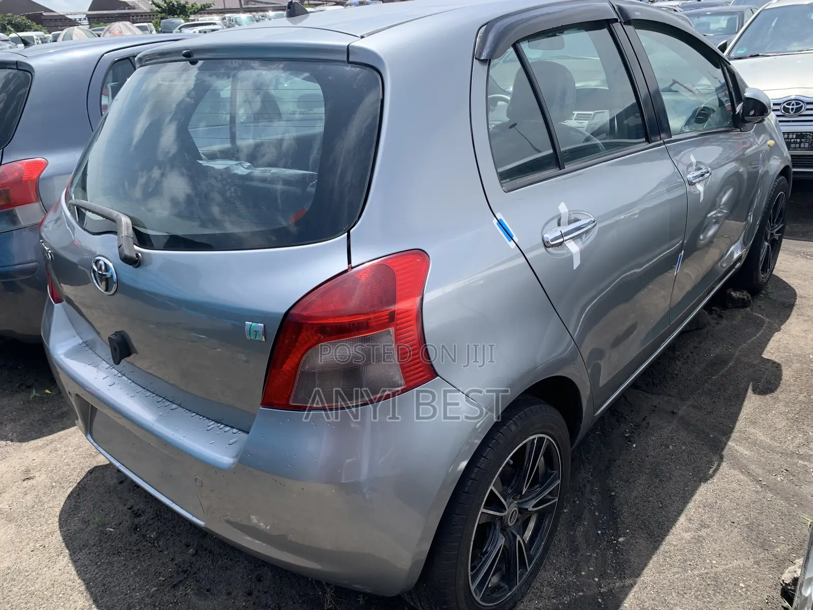 Toyota Yaris 2008 Gray