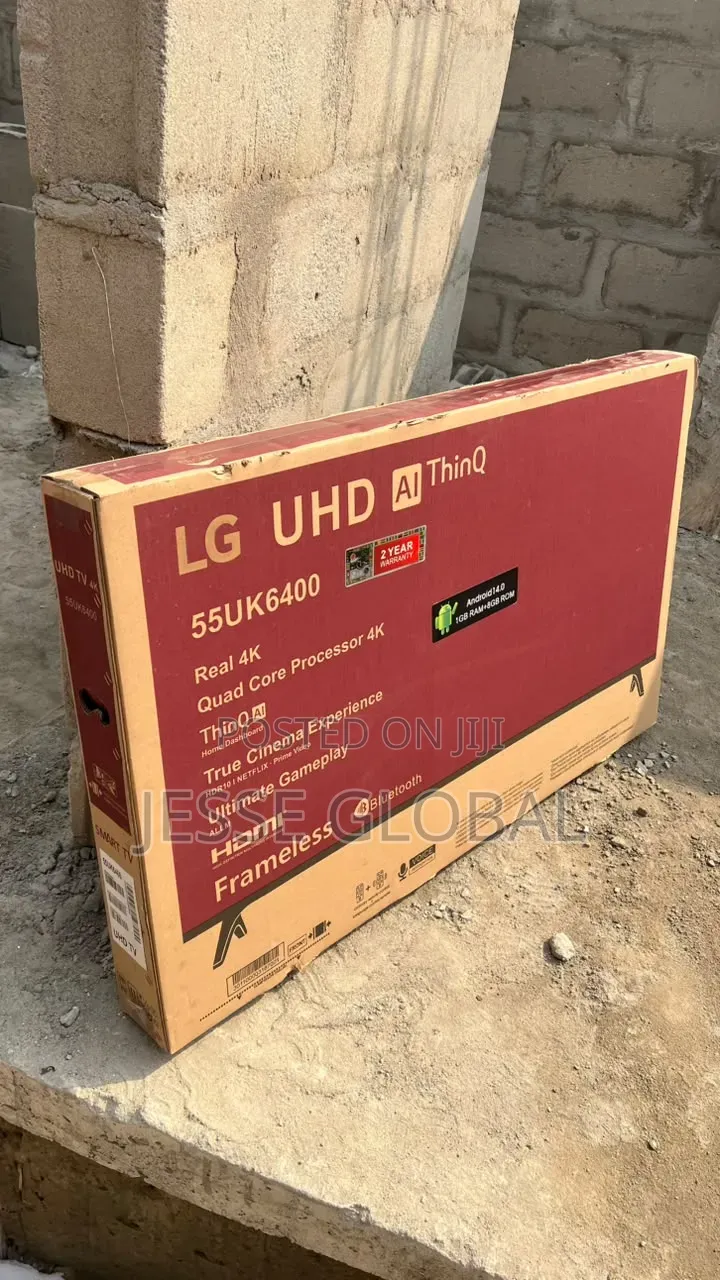 Brand New LG 55UK6400 55 Inch 4K UHD Smart Television