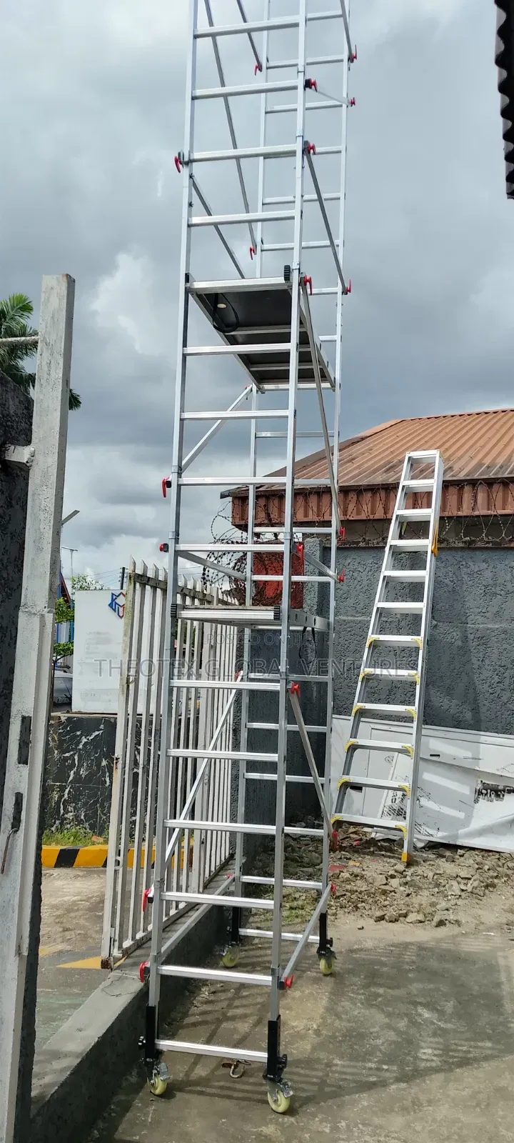 Aluminum Mobile Scaffolding Tower 5.5m