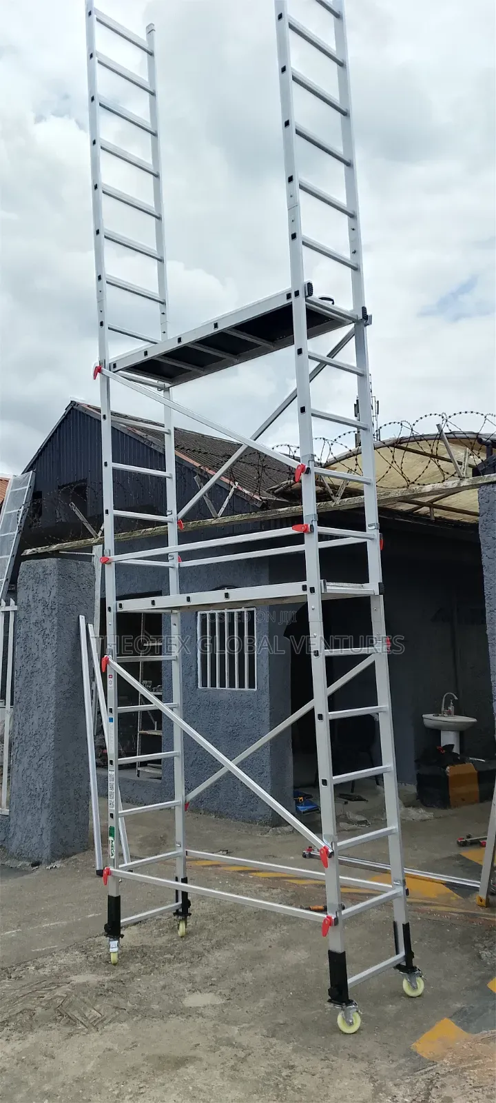 Aluminum Mobile Scaffolding Tower 5.5m