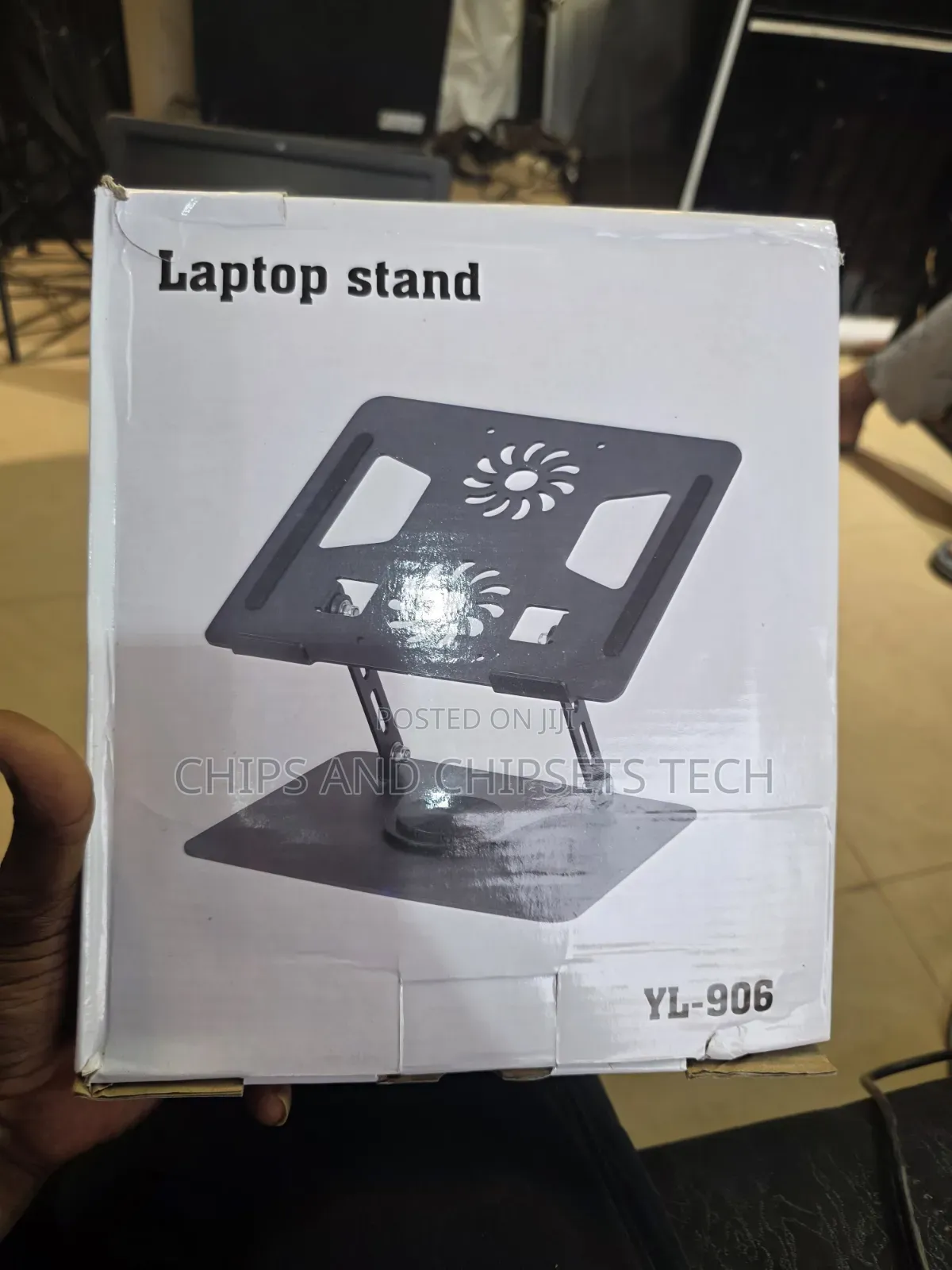 Aluminum Laptop Stand With Fan for Laptops