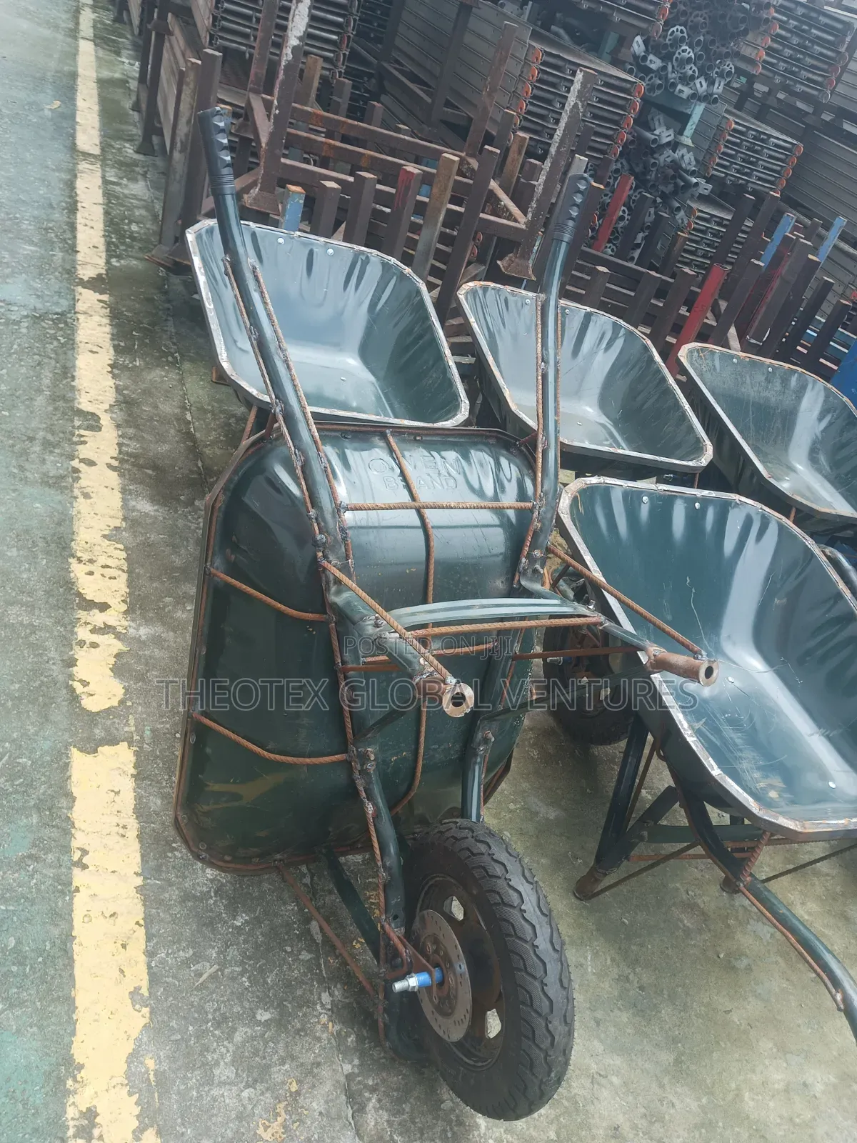 Reinforced Wheel Barrow