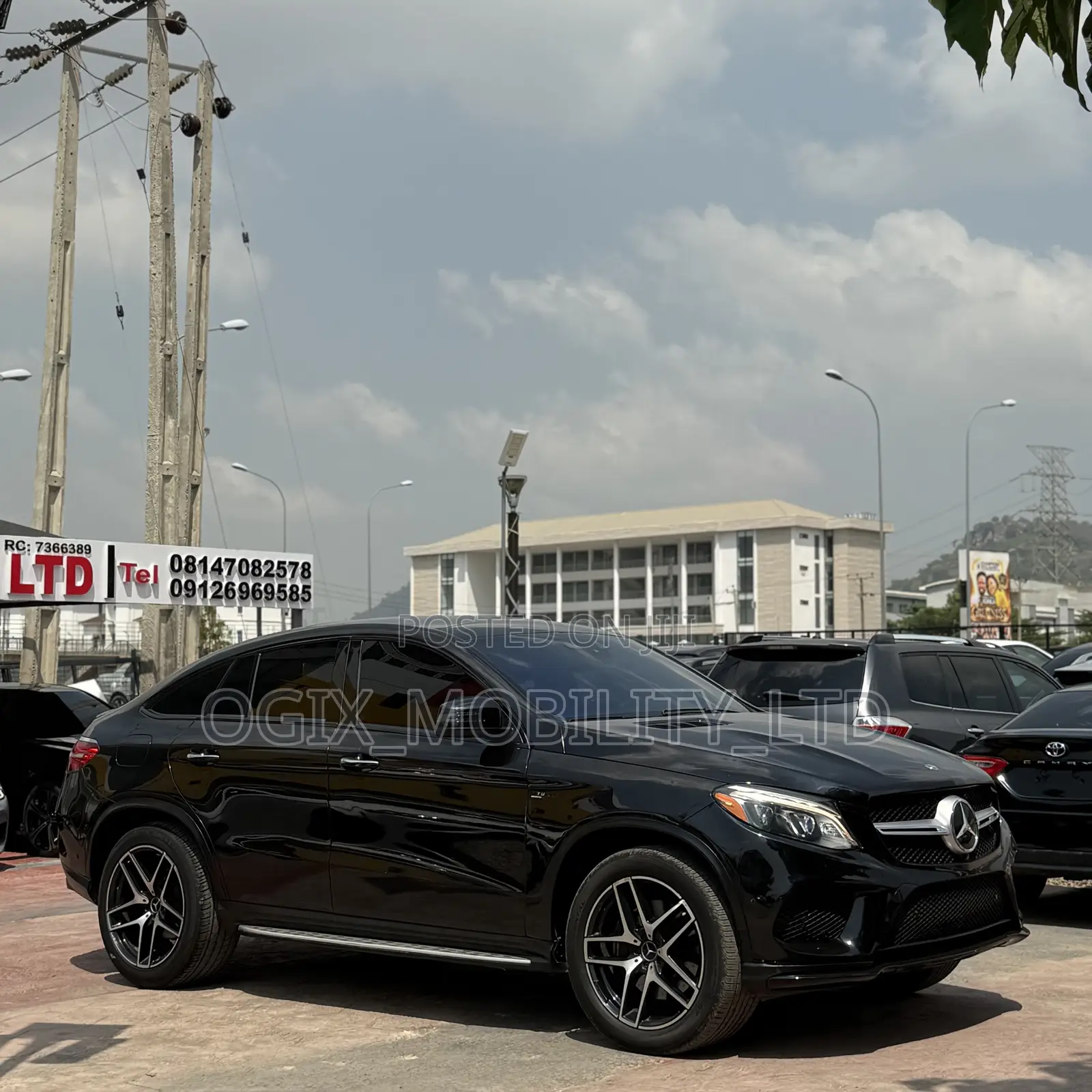 Mercedes-Benz GLE-Class AMG GLE 43 4MATIC 2017 Black