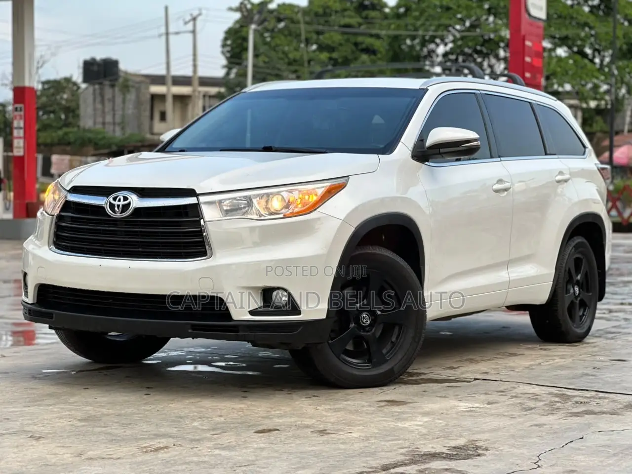 Toyota Highlander XLE V6 4x2 (3.5L 6cyl 6A) 2016 White
