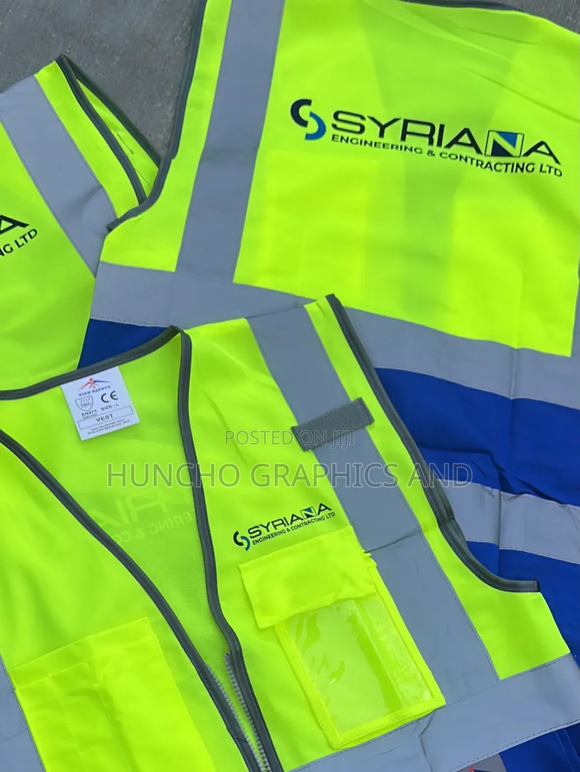 Branded Safety Jacket | Reflective Workwear