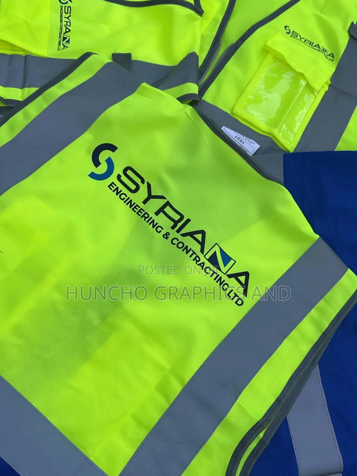 Branded Safety Jacket | Reflective Workwear