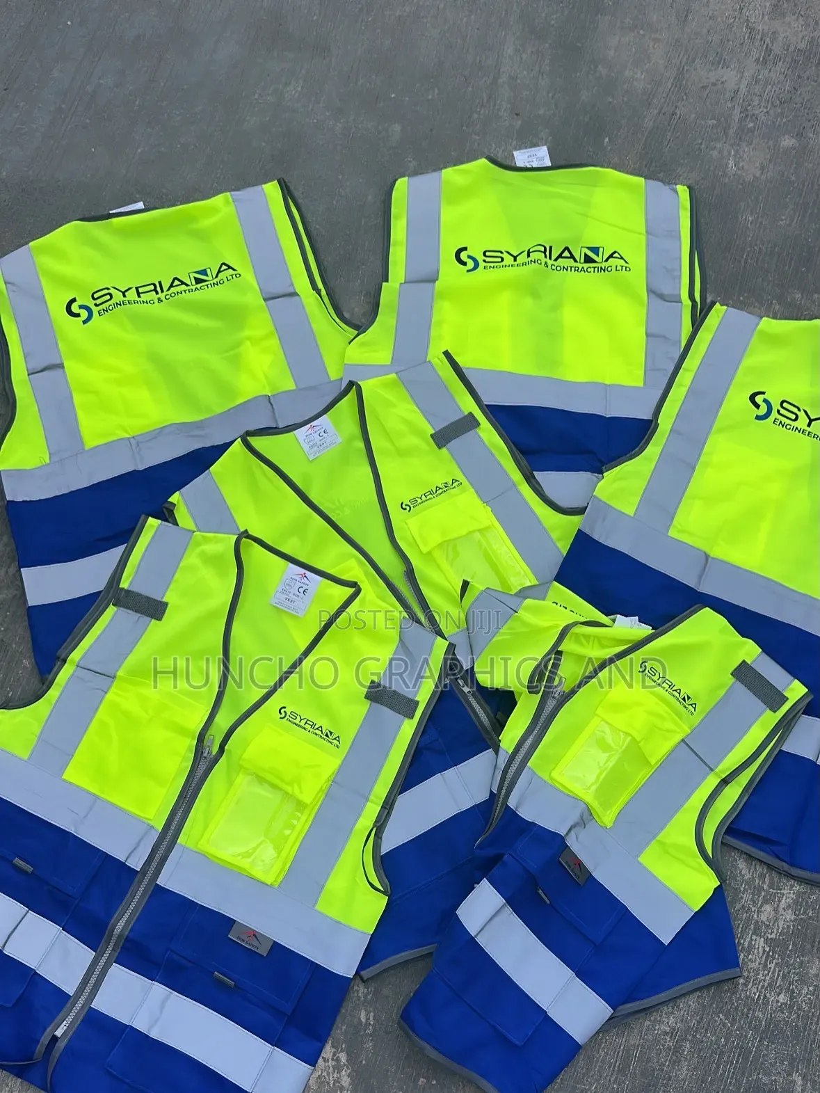 Branded Safety Jacket | Reflective Workwear