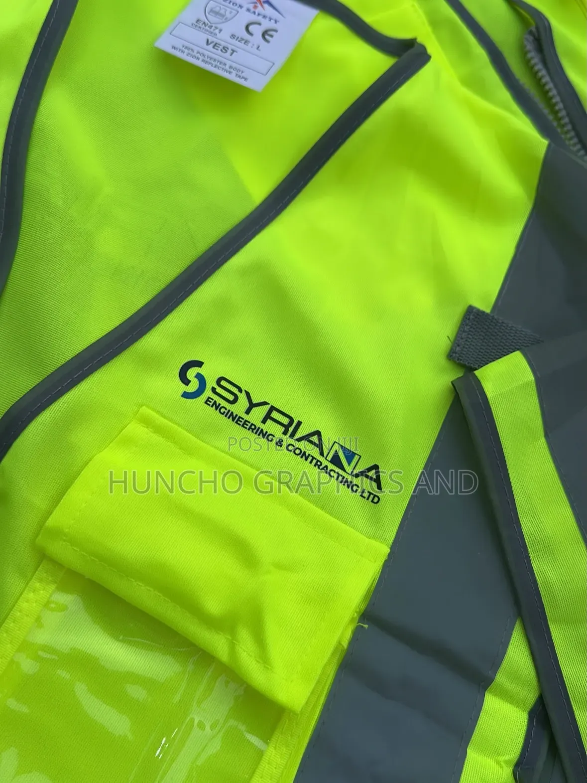 Branded Safety Jacket | Reflective Workwear