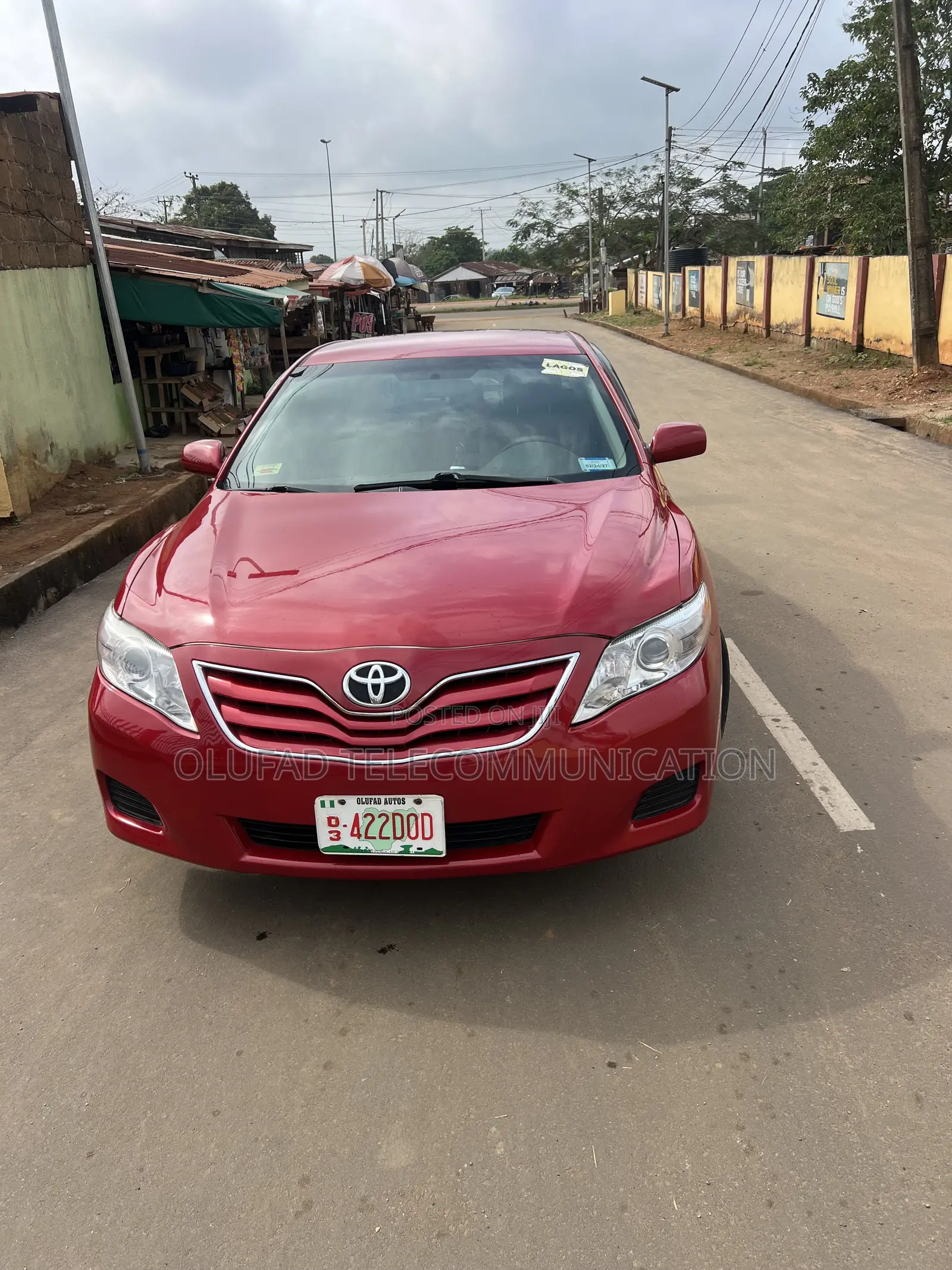 Toyota Camry LE 4dr Sedan (2.5L 4cyl 6A) 2011 Red