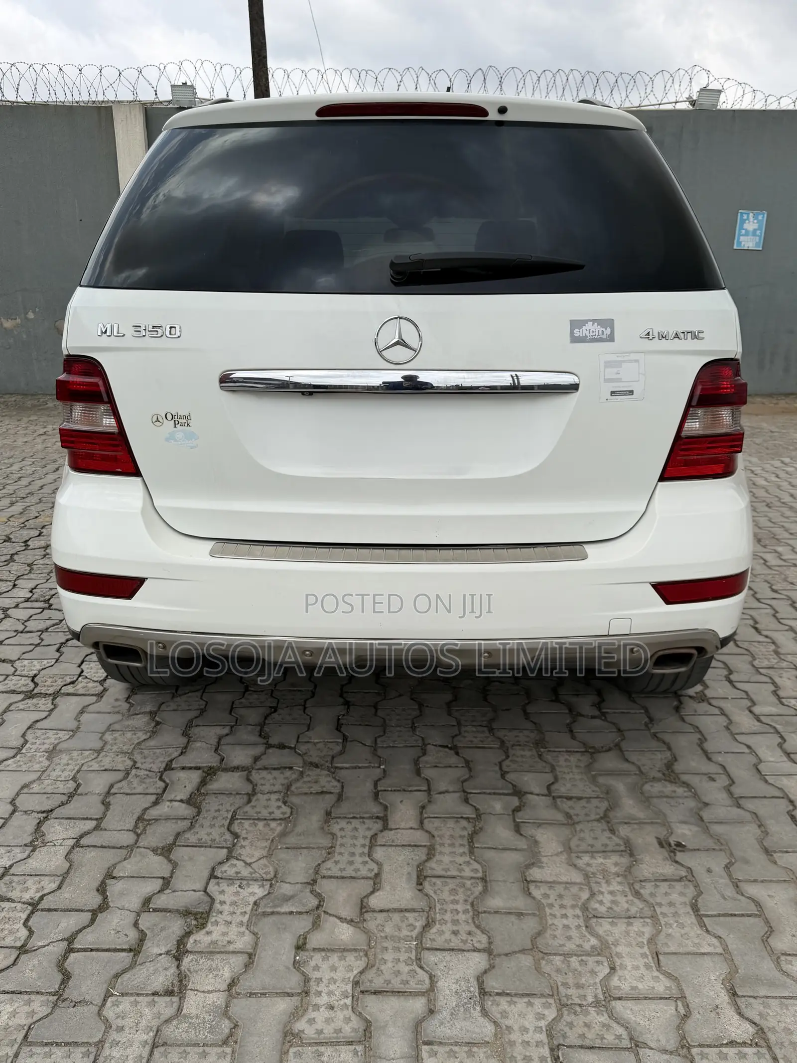 Mercedes-Benz M Class ML350 AWD 4MATIC 2009 Off white