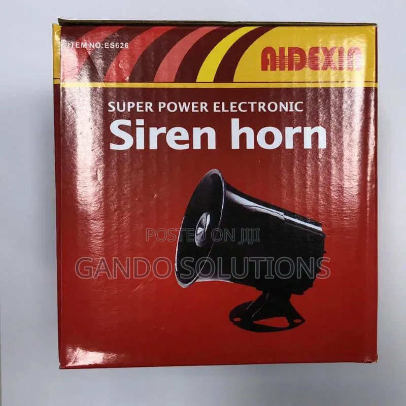 Aidexin ES-626 Super Power Electronic Siren Horn, a Wired 12V Audio