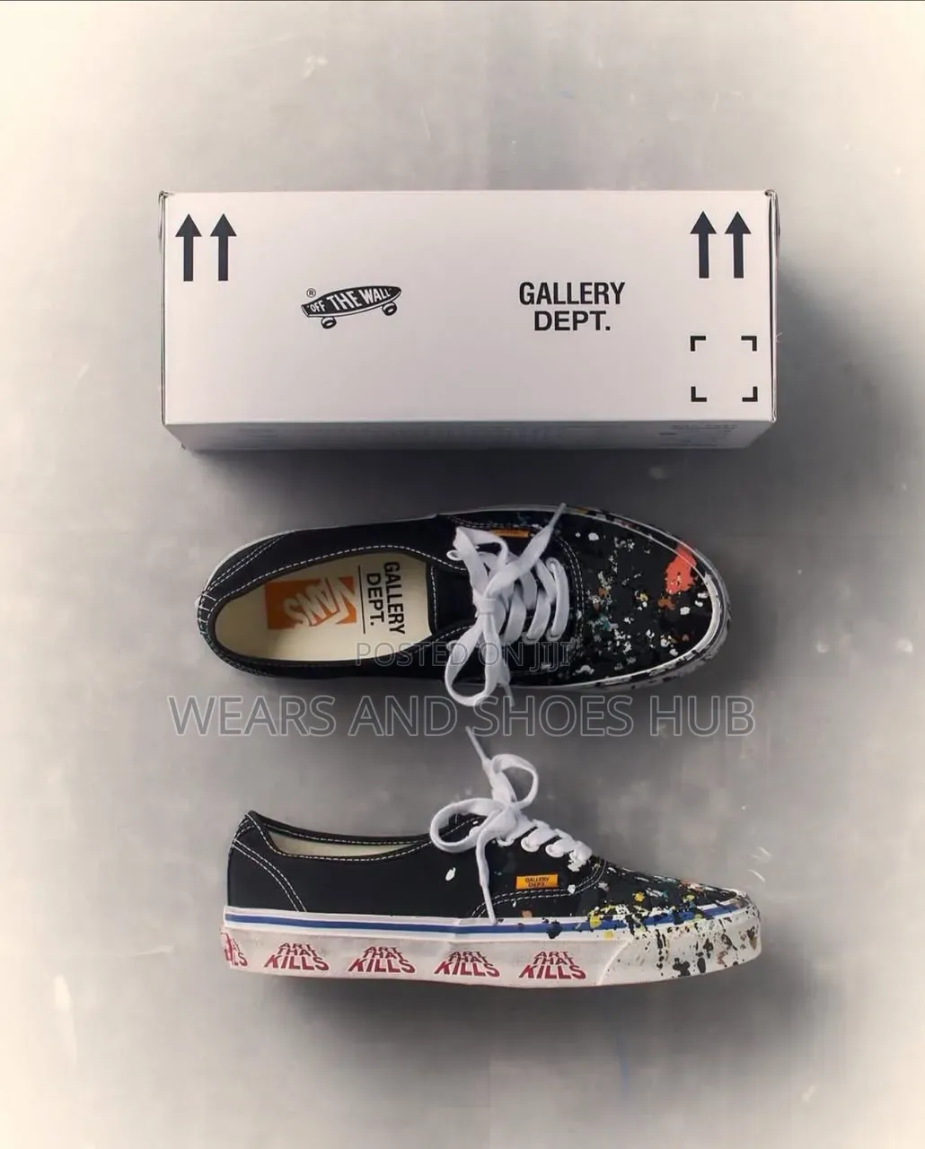 Gallery Dept X Vans Sneakers | Authentic Reissue 44 Streetwear Shoes
