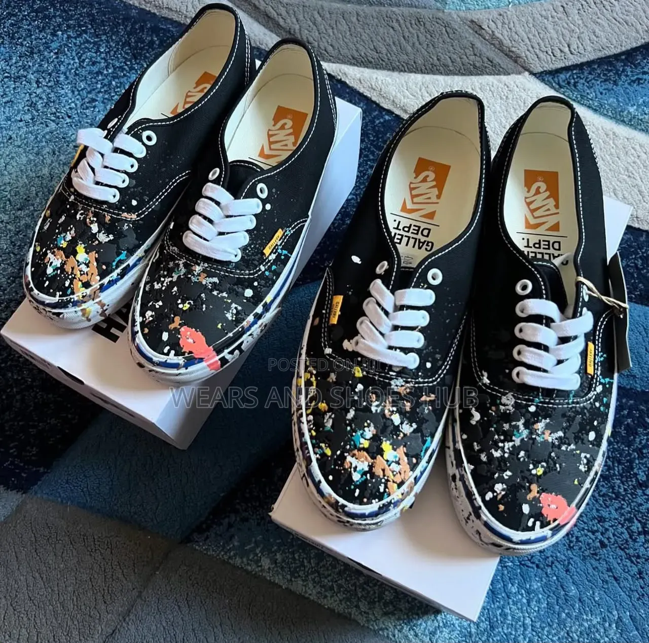 Gallery Dept X Vans Sneakers | Authentic Reissue 44 Streetwear Shoes