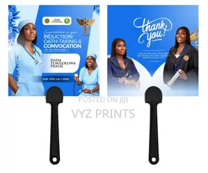 Custom Hand Fan Printing in Nigeria for Every Occasion