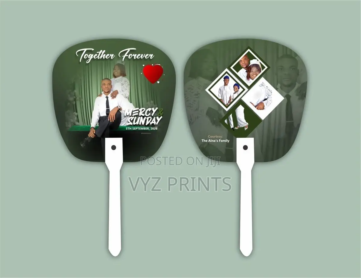 Custom Hand Fan Printing in Nigeria for Every Occasion