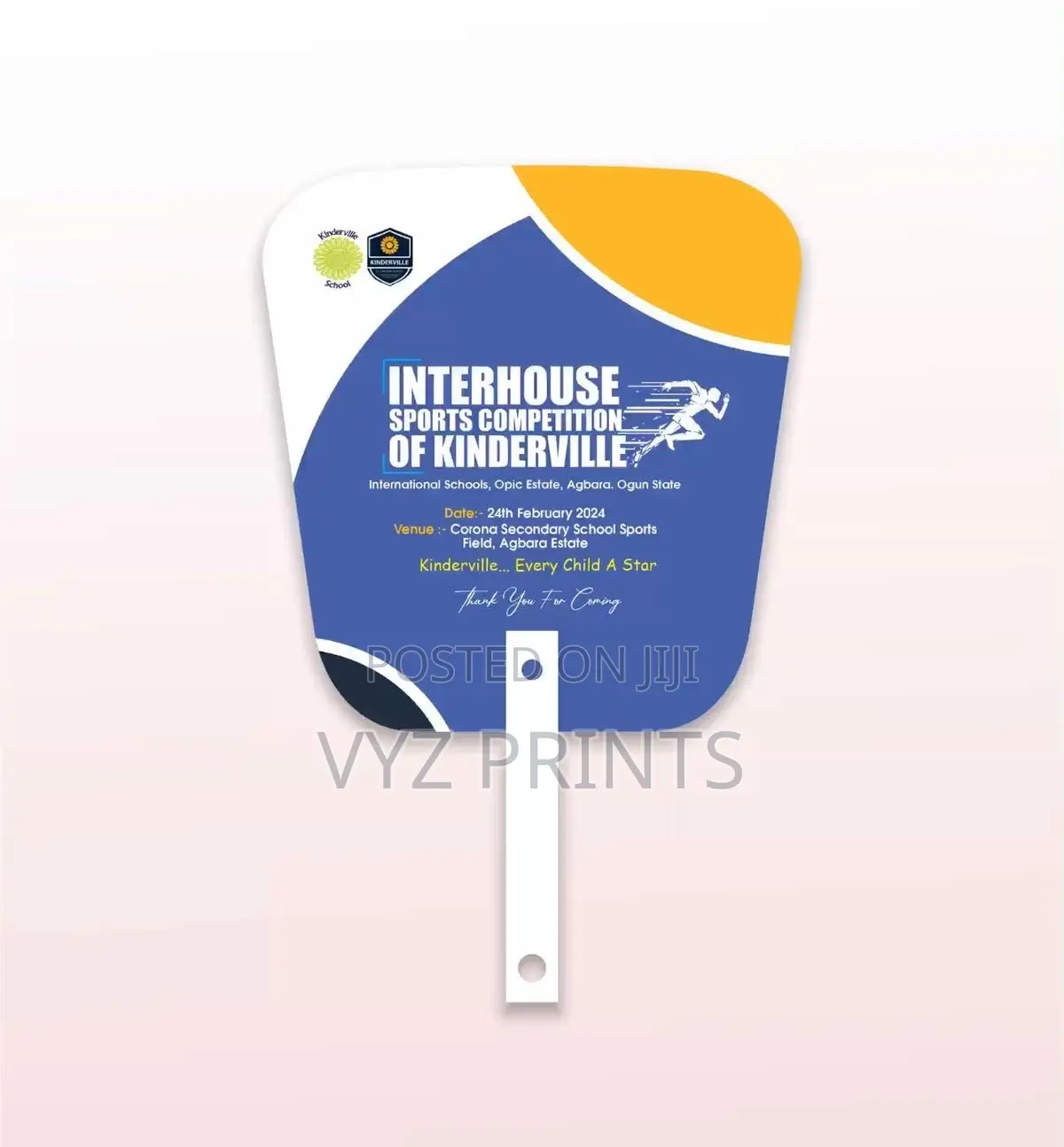 Custom Hand Fan Printing in Nigeria for Every Occasion