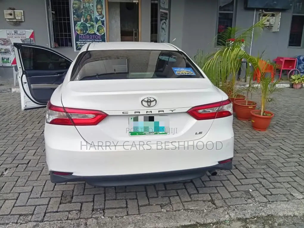 Toyota Camry LE (2.5L 4cyl 8A) 2019 White