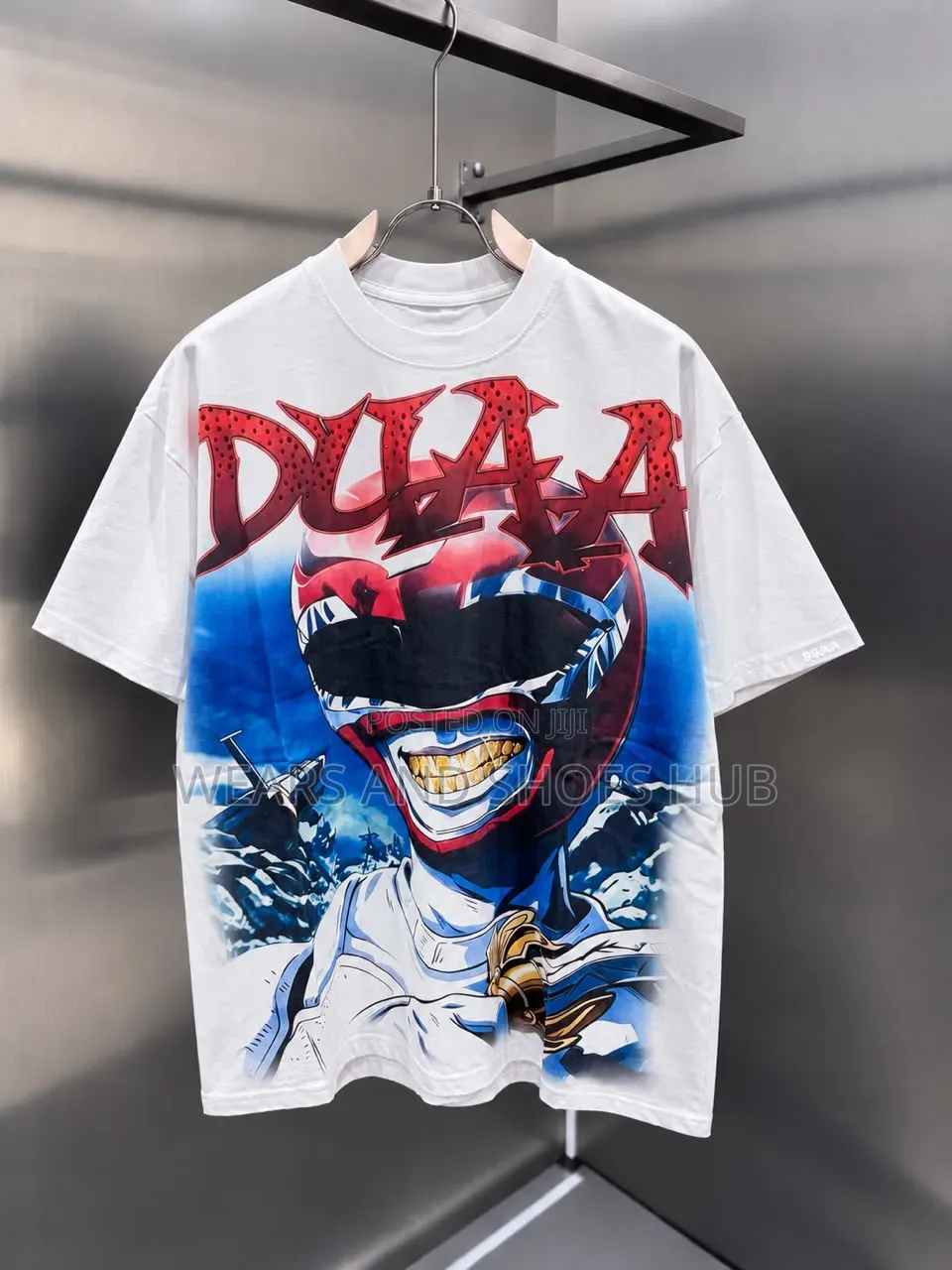 Men's Oversized Graphic T-Shirt | Statue of Liberty Streetwear Tee
