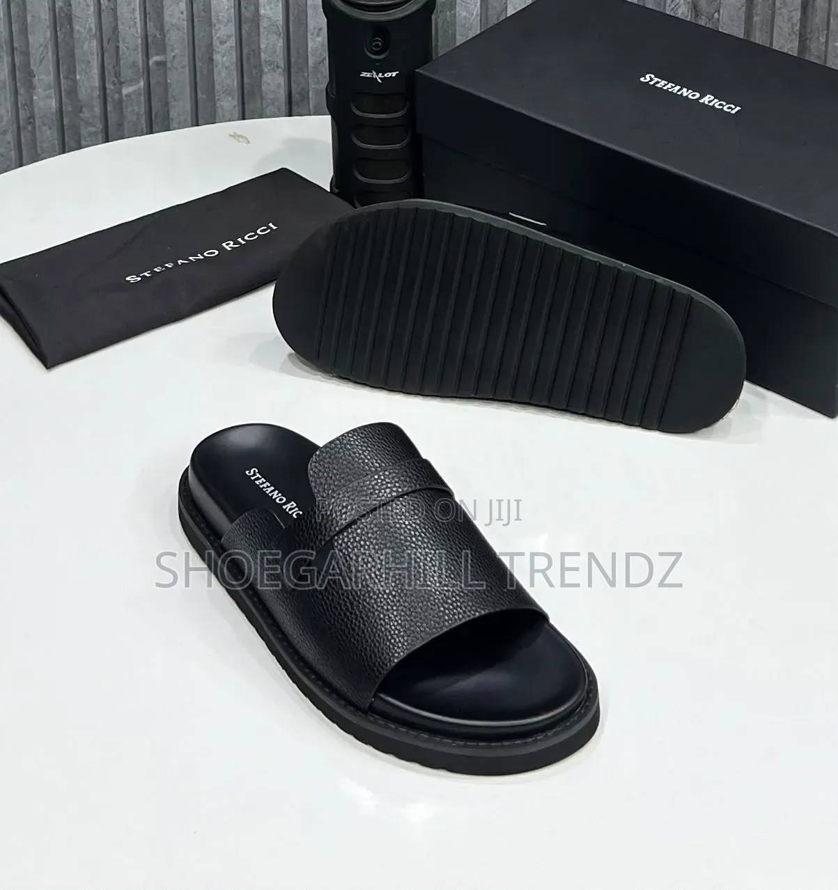 Stefano Rici Covered Palm Slippers