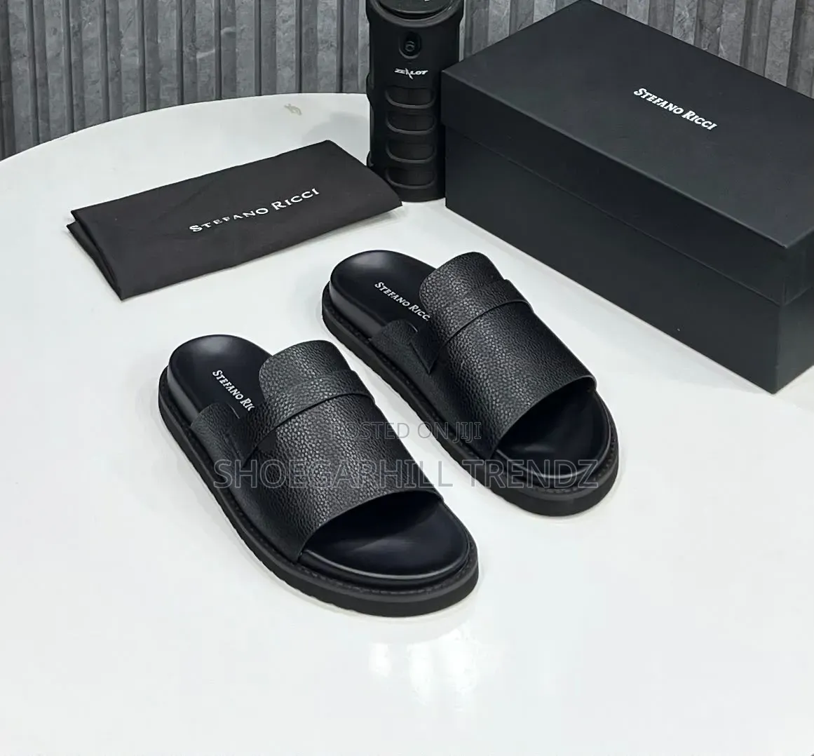 Stefano Rici Covered Palm Slippers