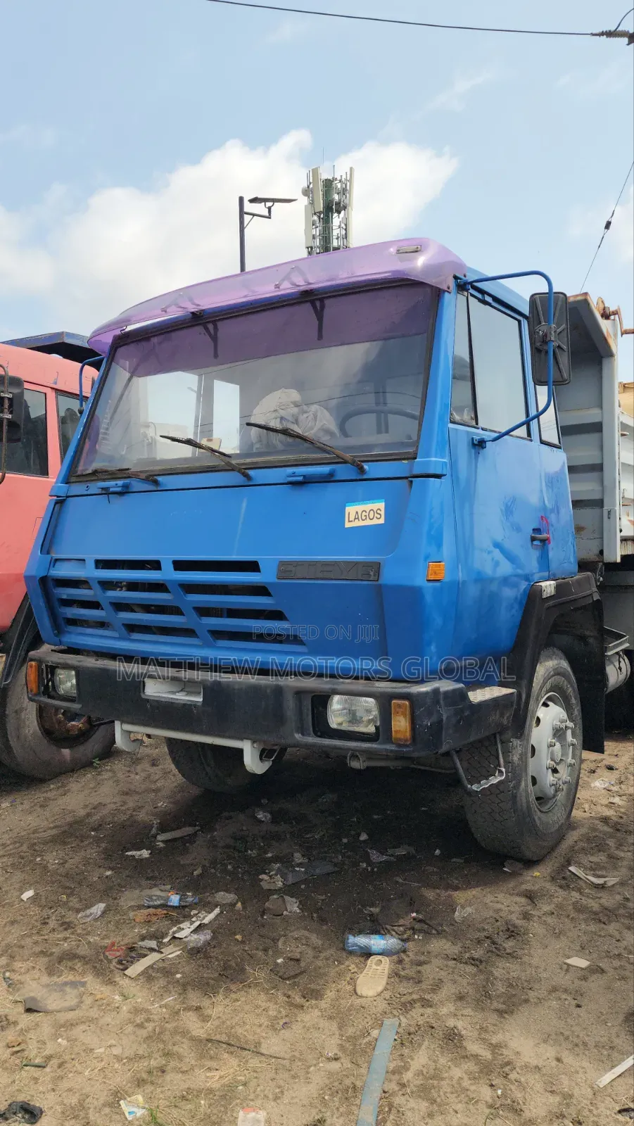Super Clean Steyr Tipper 10 Tyres Direct Tokunbo