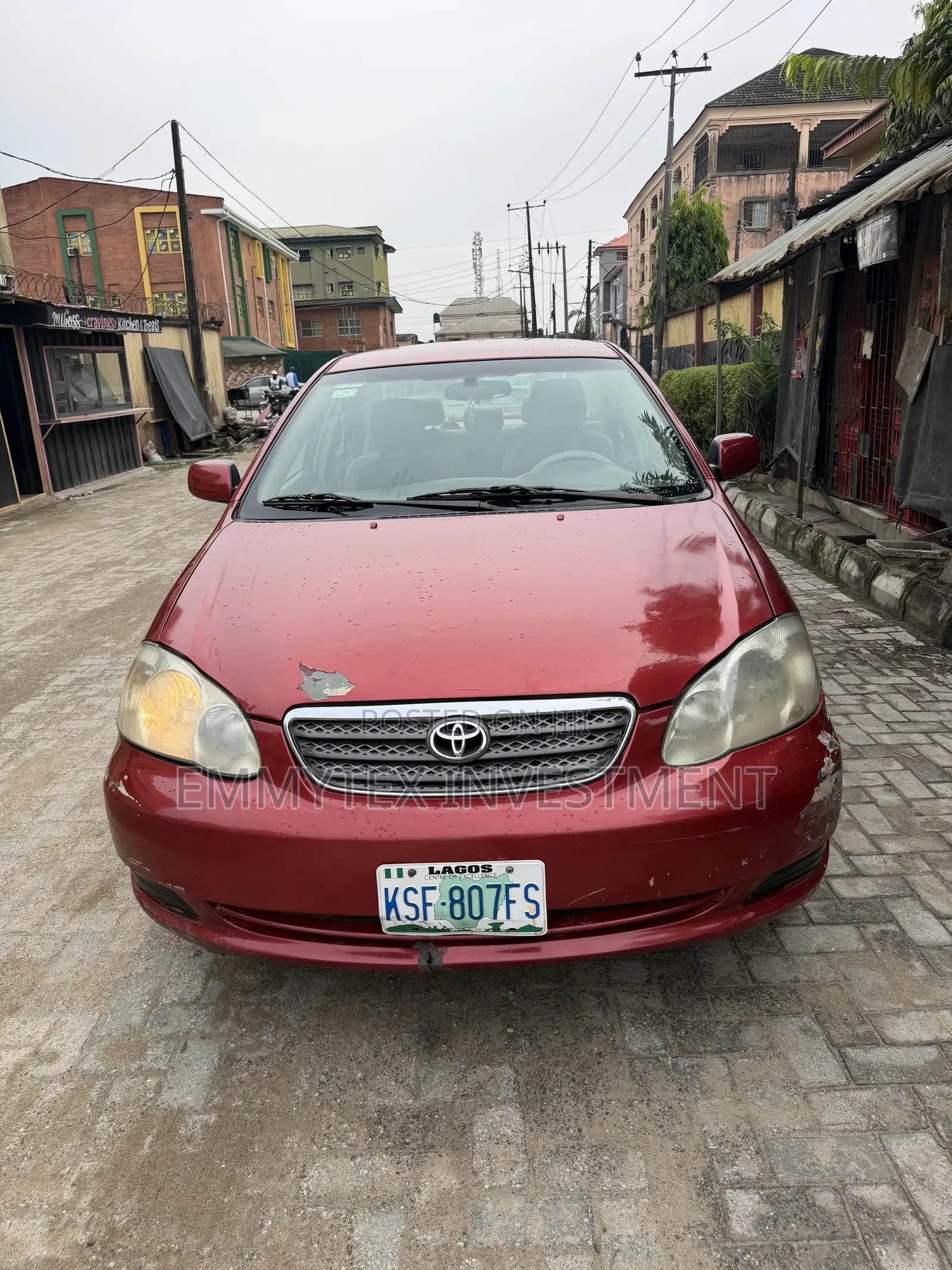 Toyota Corolla 2007 Red