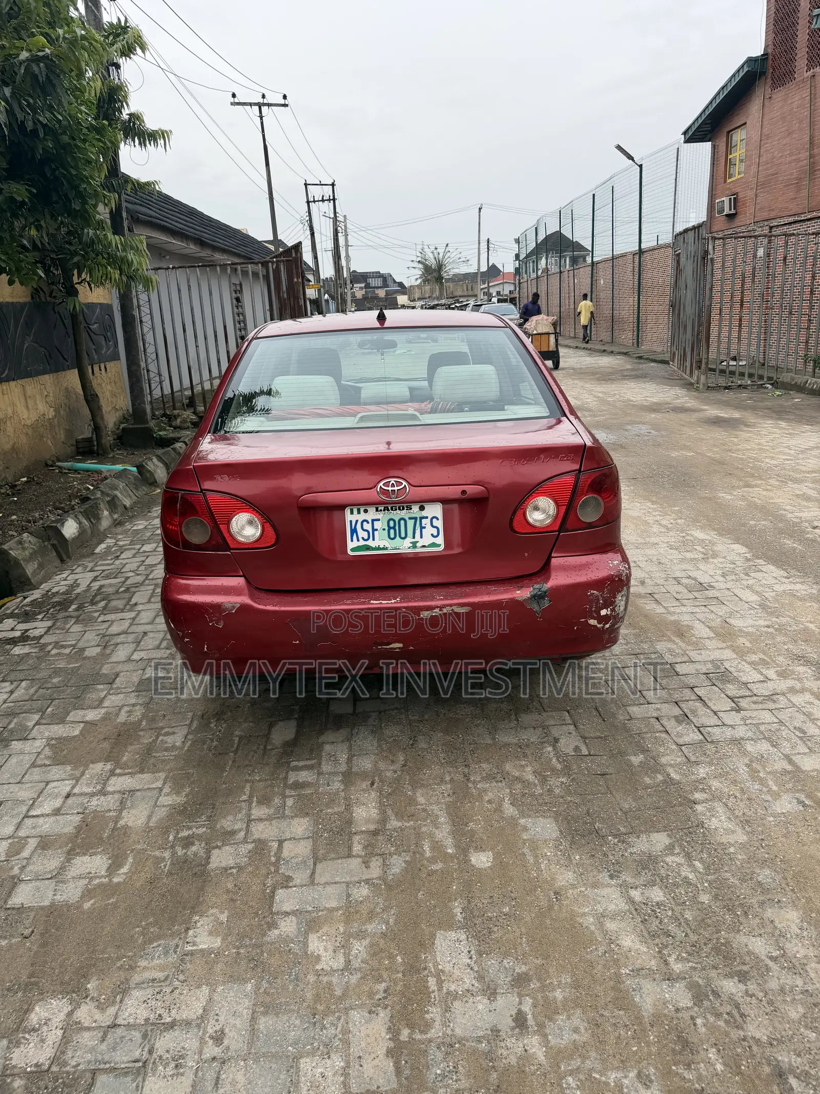 Toyota Corolla 2007 Red