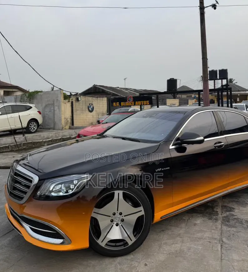 Mercedes-Benz VS680L Maybach 2019 Yellow