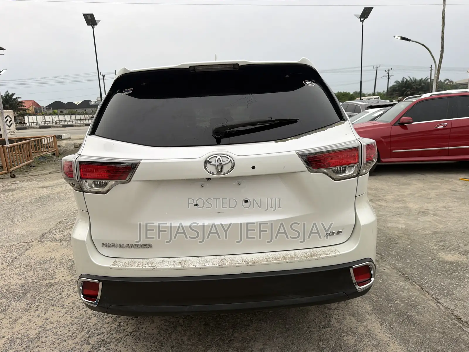 Toyota Highlander XLE 4dr SUV (3.5L 6cyl 6A) 2015 White