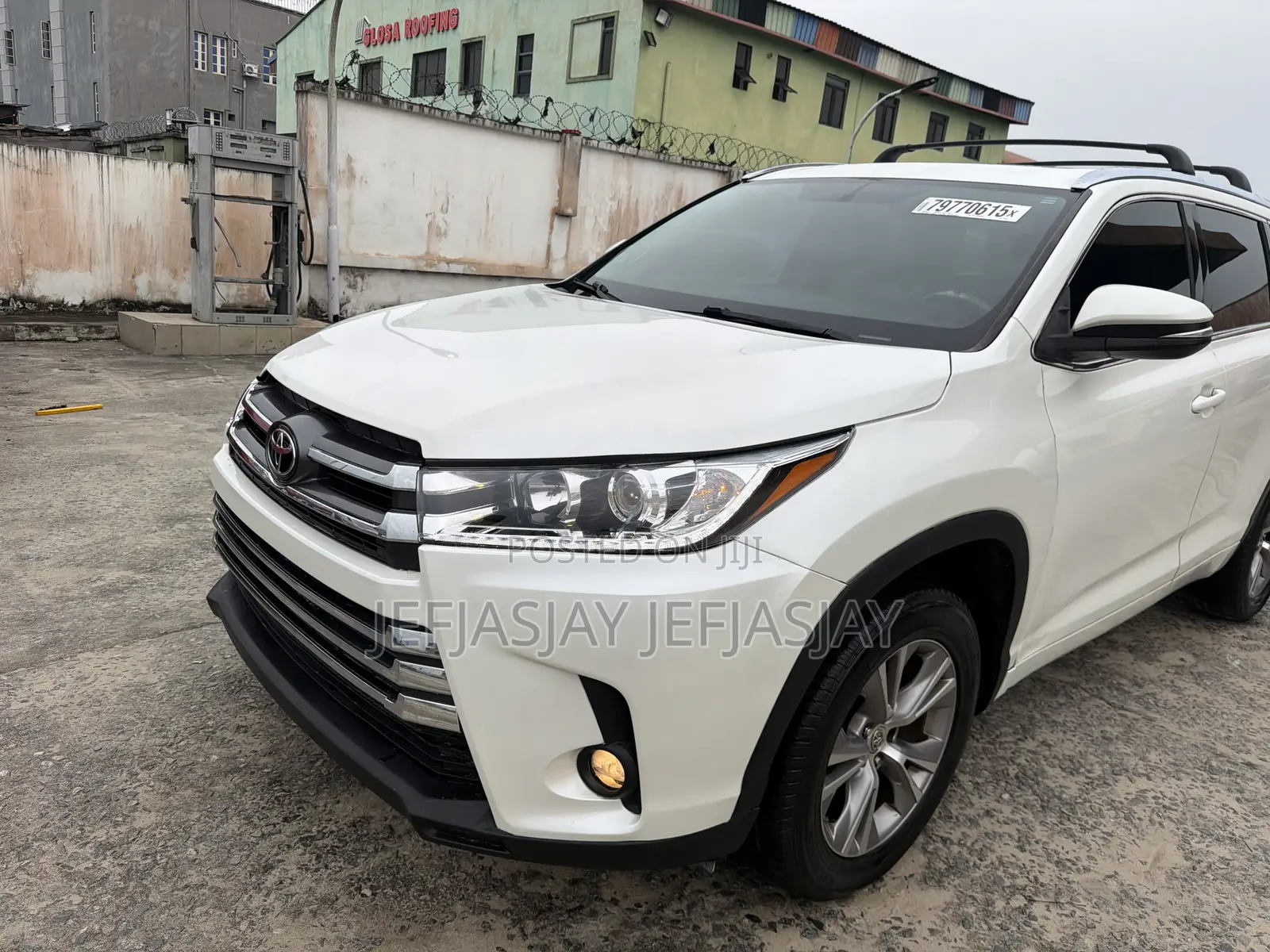 Toyota Highlander XLE 4dr SUV (3.5L 6cyl 6A) 2015 White