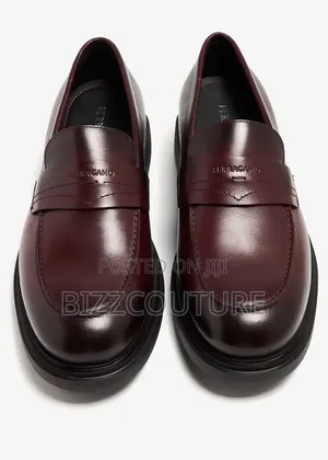 Original Salvatore Ferragamo Men’s Loafers 10 0% Authentic Guaranteed