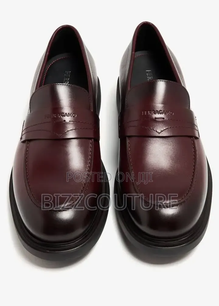 Original Salvatore Ferragamo Men’s Loafers 10 0% Authentic Guaranteed